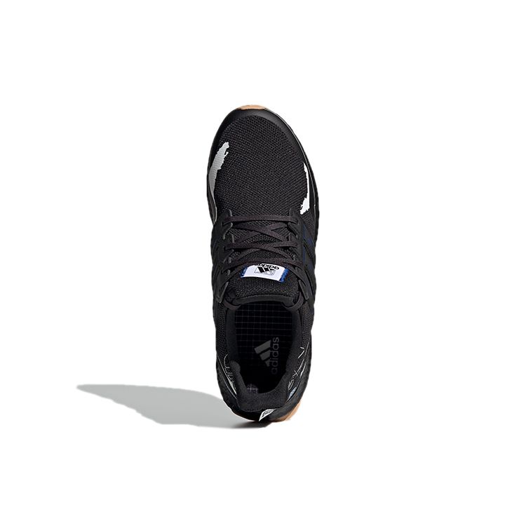 Adidas Ult Дышащие кроссовки с защитой от скручивания, низкие, повседневные, для бега, унисекс, черные, белые, GY0525