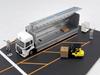 TOMYTEC The Truck Collection Truck Collection Logistics Site Wing Van Set E NX Nippon Express Diorama Supplies 329596