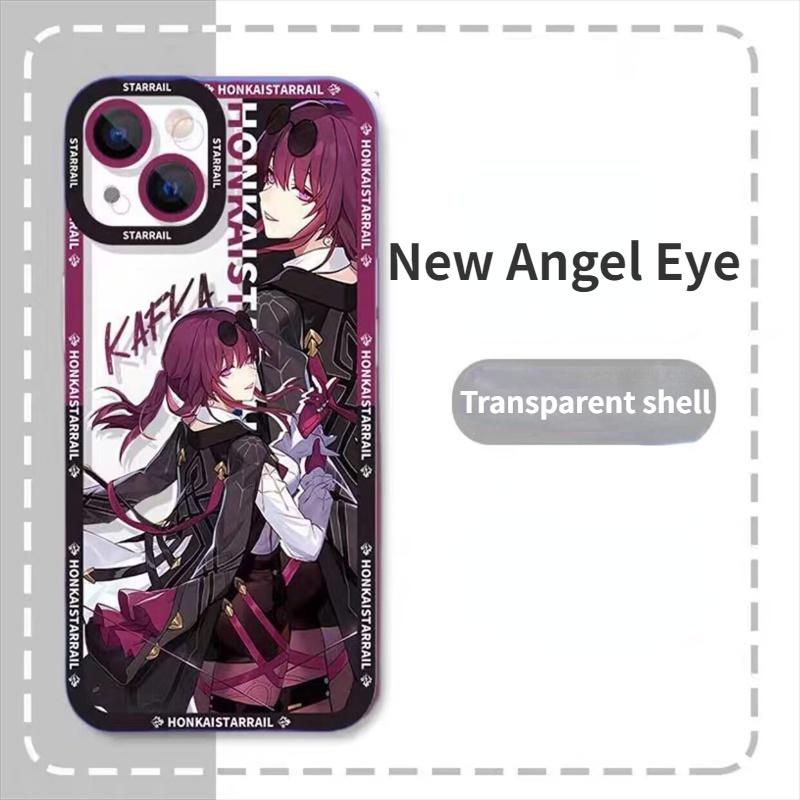 Чехол для телефона Honkai Star Rail Kafka Seele для Samsung Galaxy S25 S24 S23 S22 Ultra Plus S23FE S24FE A55 A35 A15 A16 5G