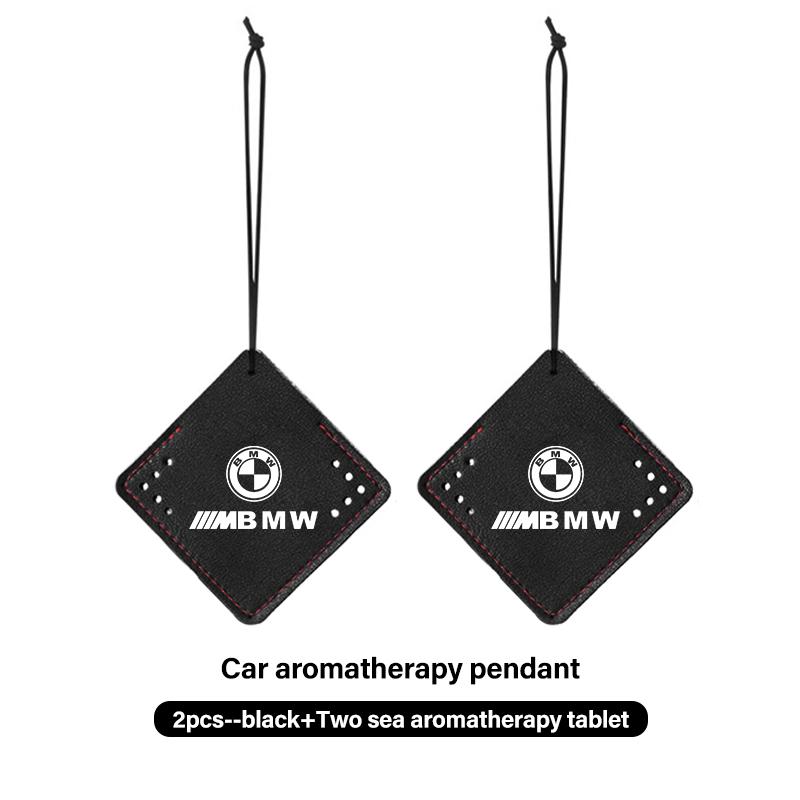 OOYR4 Car Fragrance Pendant Air Freshener Aromatherapy Perfume Tablet For BMW M 1 3 4 5 6 7 Series X1 X3 X4 X5 G20 G38 F48 E36 E39