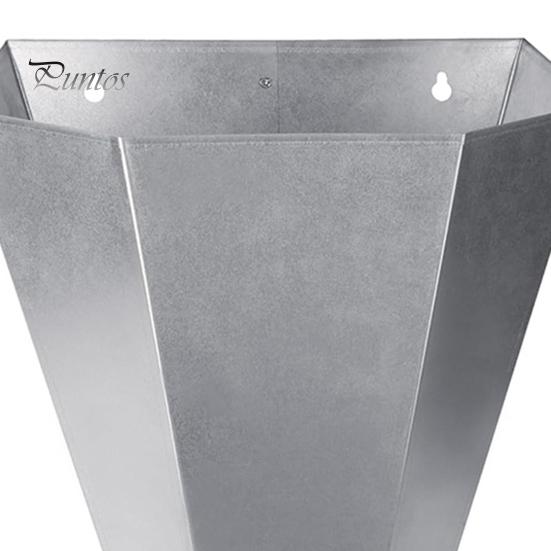 Chicken Cone Galvanized Steel Poultry Restraining Cone Rust-Resistant Easy To Clean Secure Attachment Chicken Cone