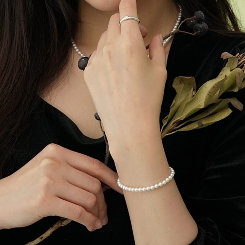 BELLOOGGI Pearl Bracelet(4mm)