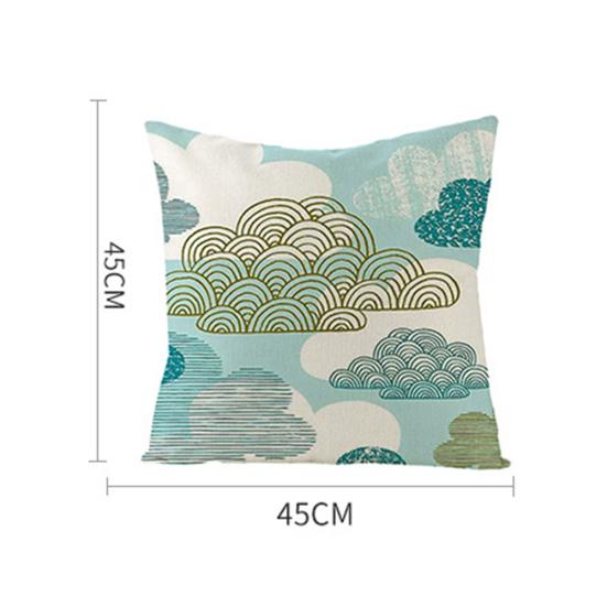Линия Цветок Рыба Геометрический Узор Чехлы Для Подушек Наволочка Диван Стул Декор
