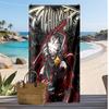 Gachiakuta Printed Quick Dry Beach Towel Super Absorbent Soft Lightweight Bath Towel for Pool Summer Travel