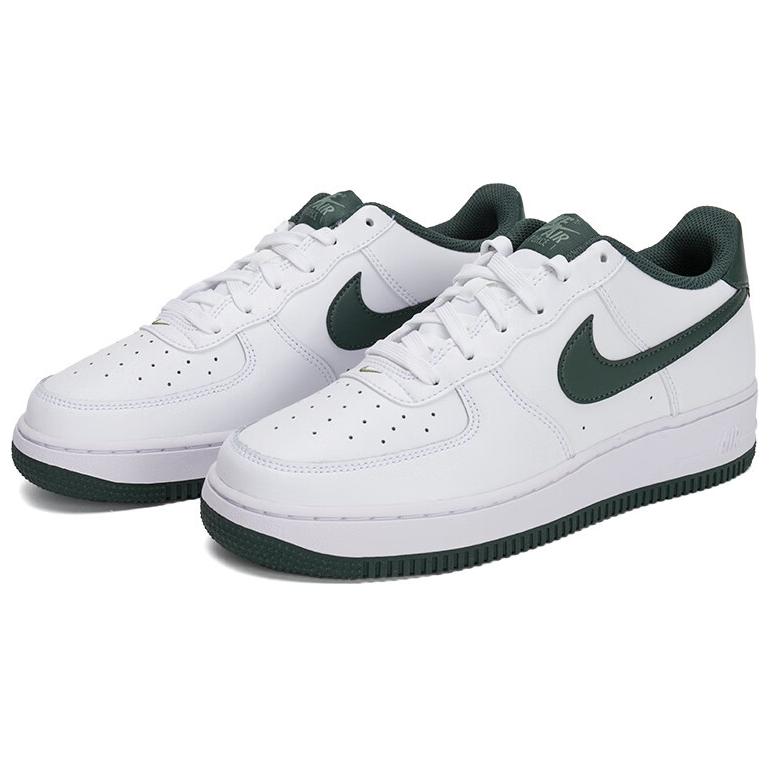 Nike Кроссовки Air Force 1 GS White Vintage Green Kids Oil-Green FV5948-110