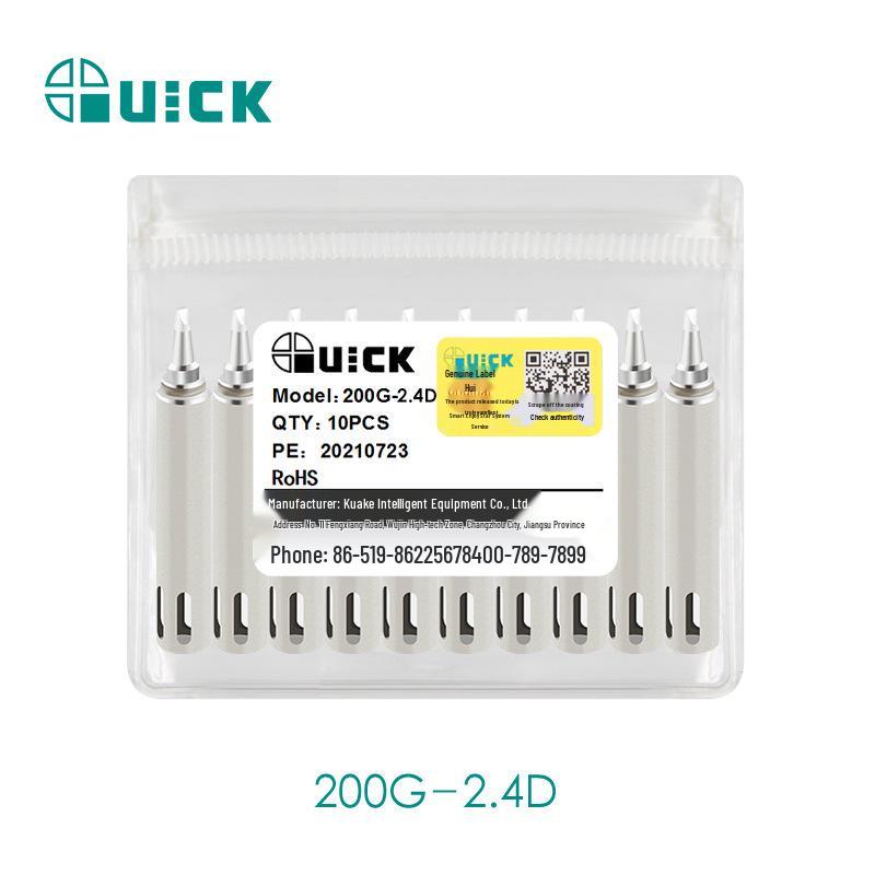 Высокочастотная паяльная станция Quick KuaiKe 3202/713 с жалами 200G-B/C/D/I