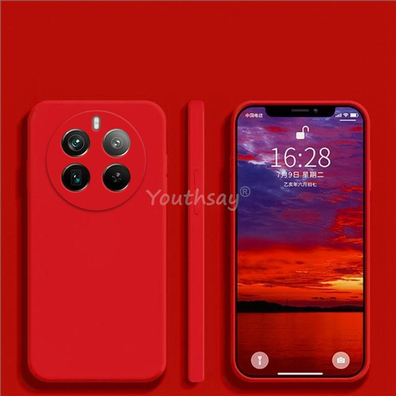 Для Realme 12 4G Чехол Жидкий Силиконовый Простой Чехол Realme 12 4G Чехол TPU Противоударный Защитный Чехол для Телефона Realme 12 Чехол