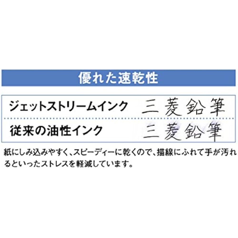 Сменные стержни для шариковых ручек Mitsubishi Pencil, Jetstream 0,5, Разноцветные, Многофункциональные, Черные, 5 шт., ...