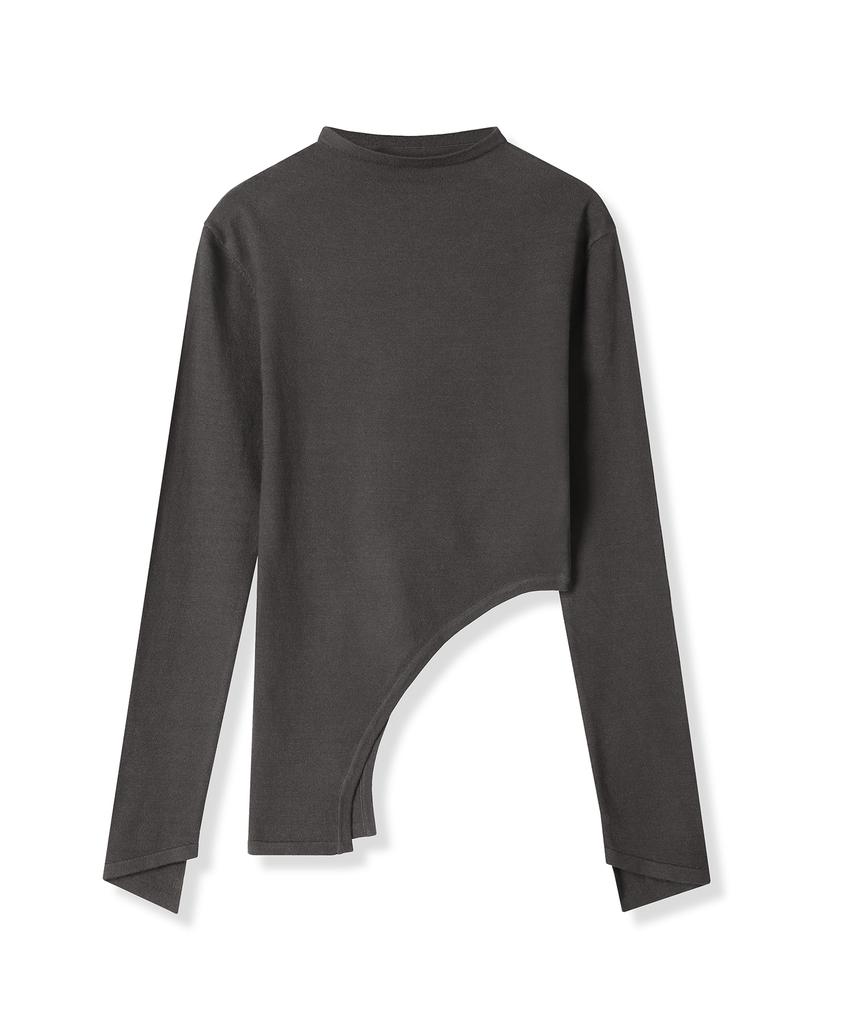 AVANDRESS Round Slit Turtle Knit - 3Col