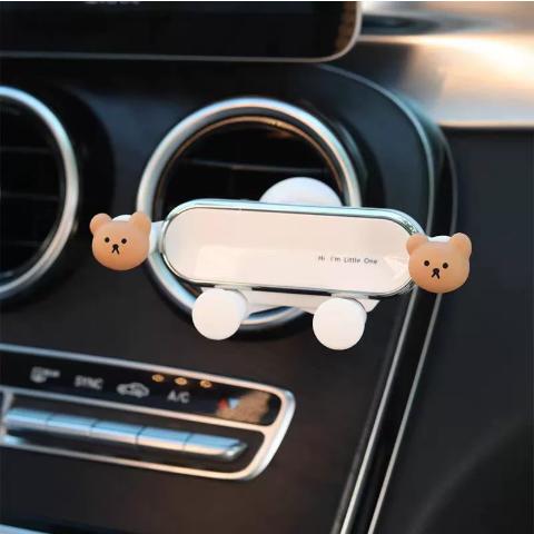 Car mobile phone cartoon holde car holder navigation fixed buckle multifunctional product