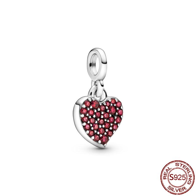 New 925 Sterling Silver My Love Starfish Flamingo Pendant Charm Fit Original Me Bracelet DIY Bead Jewelry For Women