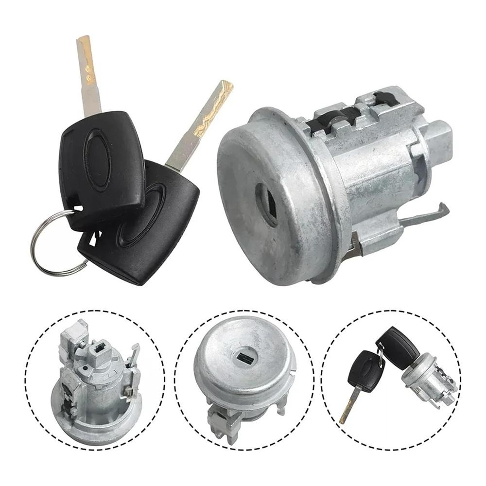 Замок цилиндра переключателя зажигания 2 корпуса ключей BE8Z11582B для Ford Fiesta 2011-2019