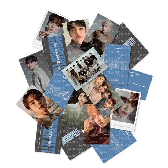 Seventeen НЕПОЛНЫЙ набор коллекционных карточек