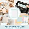 Contrast-Color Writing Board A4 Magnetic Magnetic Clipboard Folder Paper Organizer  Meeting Room