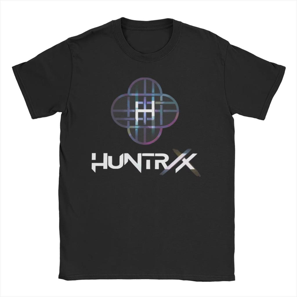 Мужские Женские Футболки Huntrix Kpop Охотники на Демонов Хлопковая Одежда Креативные Футболки с Коротким Рукавом и Круглым Вырезом Графические Футболки Топ