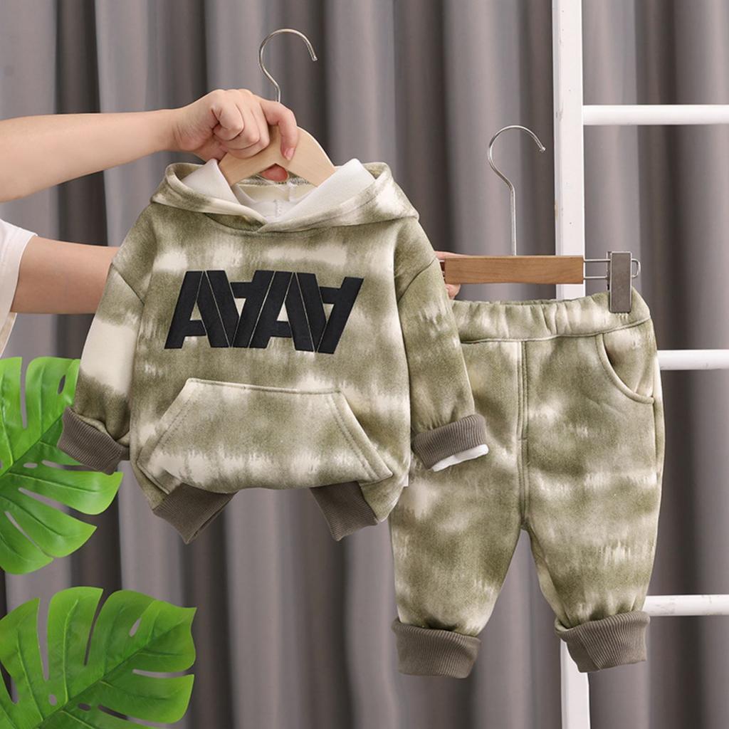 Детский повседневный комплект с длинным рукавом, удобные наряды для повседневной носки