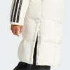 adidas Мужская пуховая куртка 3 полоски Цвет: Нефритово-белый Артикул: JG3838