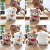 Pp Teddy Bear Cotton Plush Keychain Backpack Decor Stuffed Toy Gift Kids For