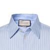 Gucci Striped Cotton Shirt With Pocket 'Blue White' Men's 703396-ZAI4C-4421