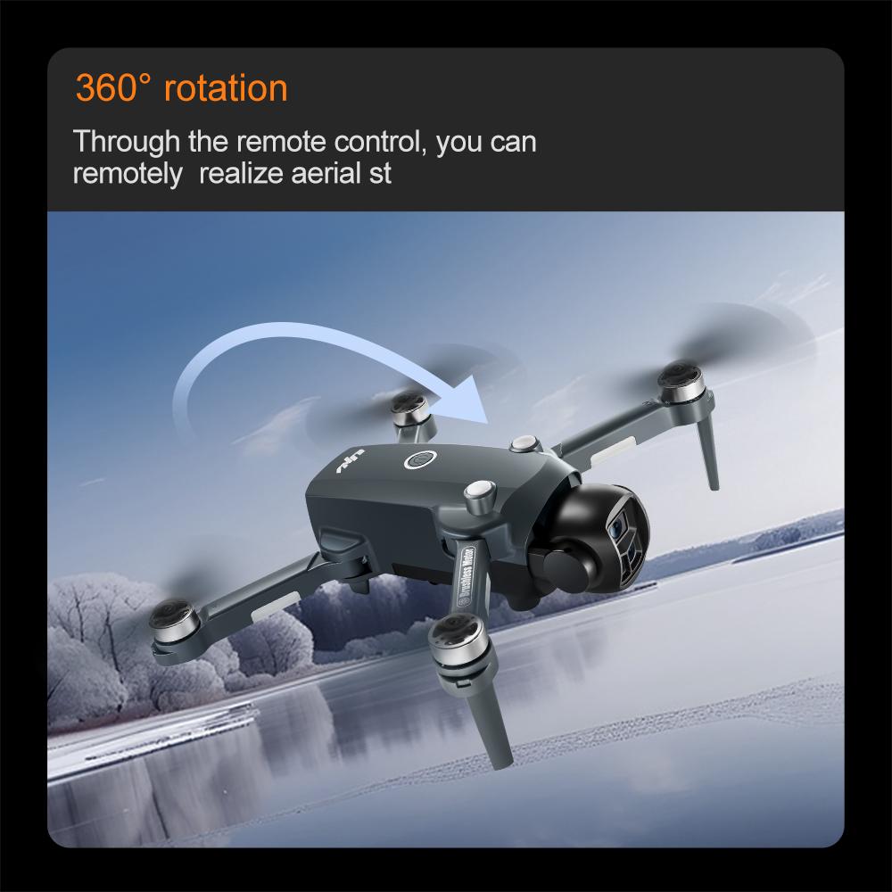 NEW V988 Drone 8K HD Dual Camera 4K Professional Remote Control with Screen 5G WIFI Brushless Motor Foldable Quadcopter GPS