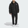 adidas Пуховик с капюшоном Helionic Черный KF4400