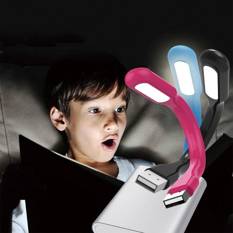 Гибкая ультра яркая мини светодиодная USB лампа для чтения компьютерная лампа для ноутбука внешний аккумулятор партнер мини светодиодная лампа