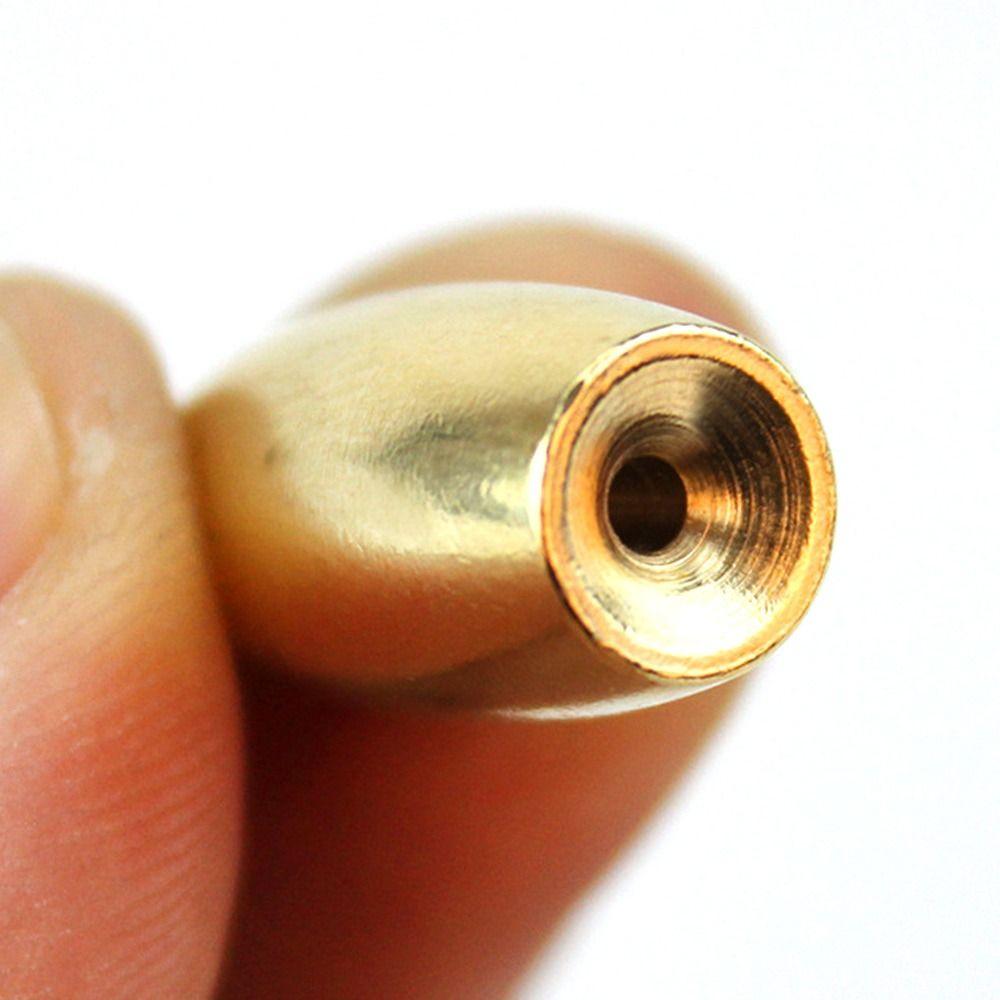 Грузила с дополнительным грузом, заостренный соединитель для крючка, латунь, медь, грузило для рыболовного поводка