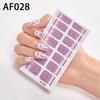 Women Hot Nail Sticker Plastic Sticker Nail Sticker Decals Art Casual Fashion Elegant Randomly