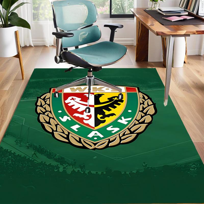 1pc Football Team Design Area Rug - Non-Slip, Soft & Cozy Floor Mat for Living Room, Bedroom, Office - Indoor/Outdoor Decorative Carpet
