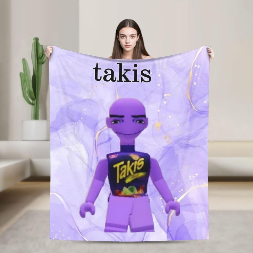 Takis Chili Chips Blanket Super Warm Print Plush Throw Blanket For Living Room Picnic Flannel Bedspread Bed Cover