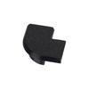 10pcs 15mm Black Corner Trim Profile End Caps For Campervan Motorhome Van RV Parts Accessories