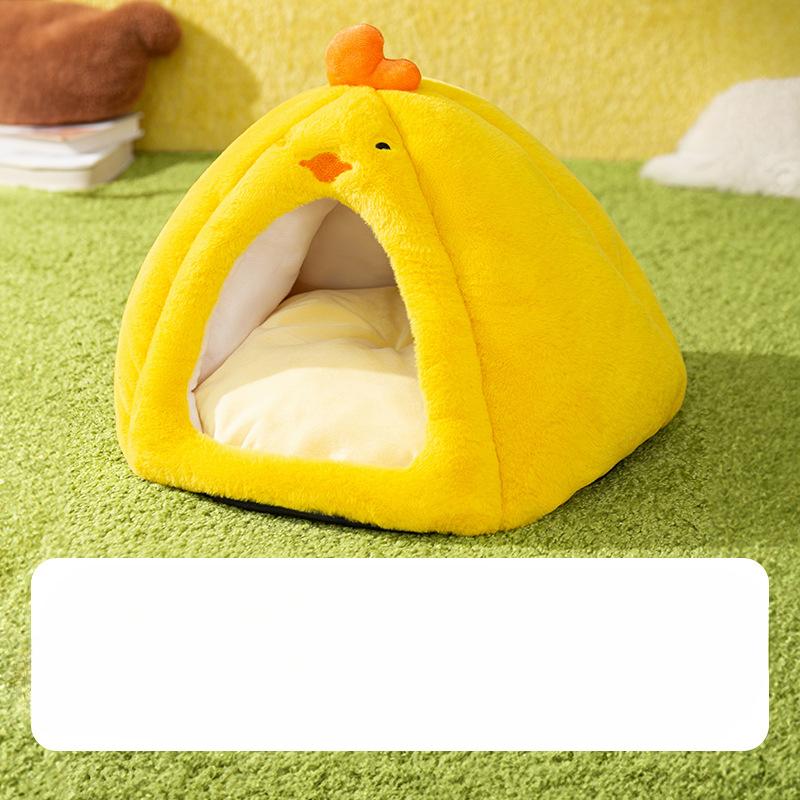 Осенние и зимние кошки сохраняют тепло Забавные животные Закрытые кошачьи гнезда Игрушечные будки для маленьких собак Милые гнезда для домашних животных