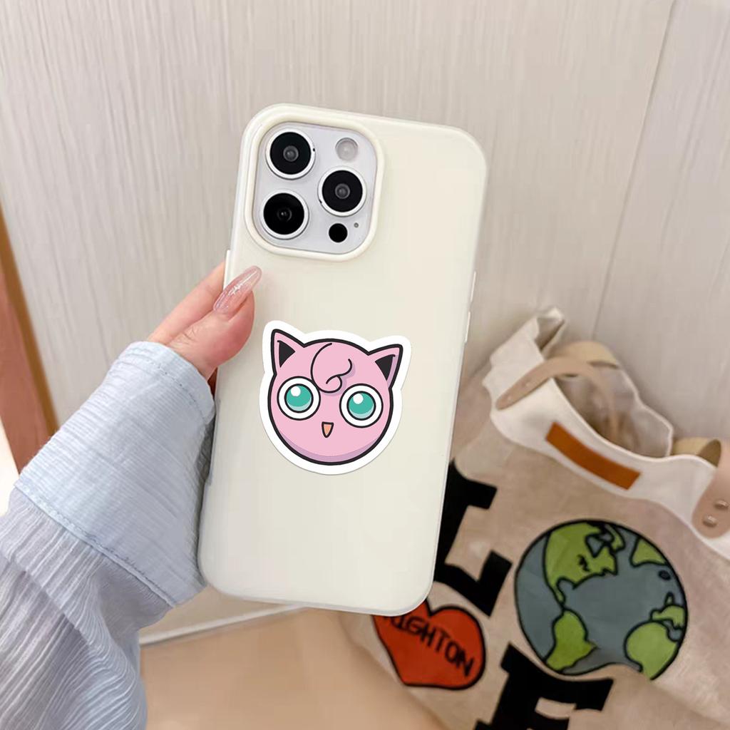 50 шт. Наклейки Аниме Покемон Пикачу для Ноутбука Скейтборда Чемодана Kawaii Наклейка Гитара Телефон Мультяшный Подарок для Детей Игрушки