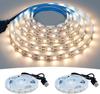 1PC DC 5V USB LED Strips 2835 White Warm White LED Strip Light TV Background Lighting Tape Home Decor Lamp 1m LED String Light
