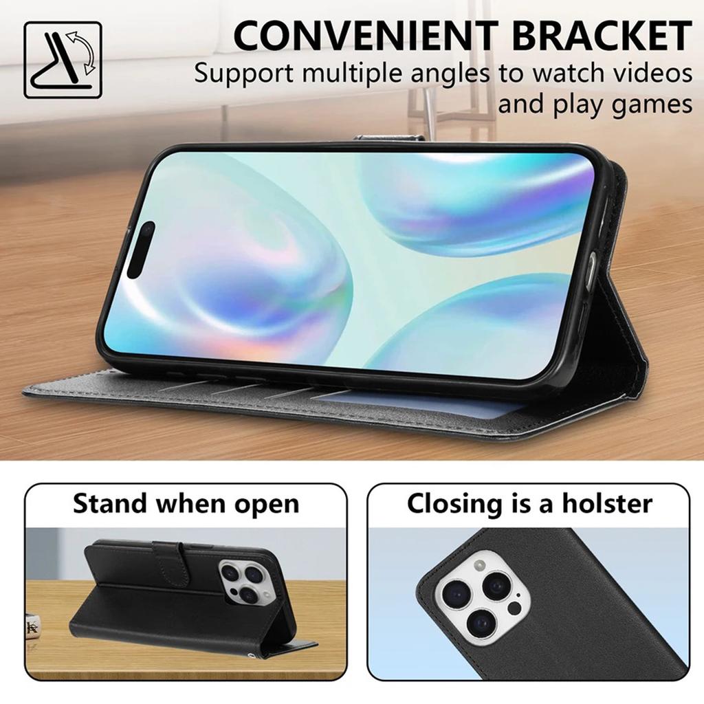 Кошелек для телефона, слот для карт, подставка, магнитный флип-чехол из кожи для Xiaomi Redmi Note 13 Pro Plus 12 12S 11 11S 10 10S 9 Pro 8T 7