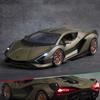 1/18 Lambor FKP63 Alloy Sports Car Model Toys Metal Diecasts Vehicles High Simulation Models Collections Children Birthday Gifts