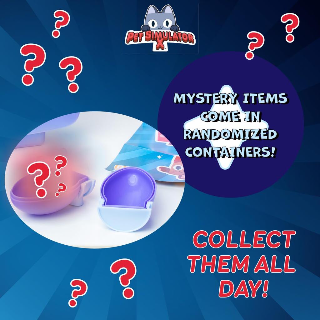 UCC Distributing PET Simulator X Marble Purple Rainbow Cat Collector Bundle Case 8 Series Exclusive (Disturbing) – (Mystery Items, 1) [With DLC]