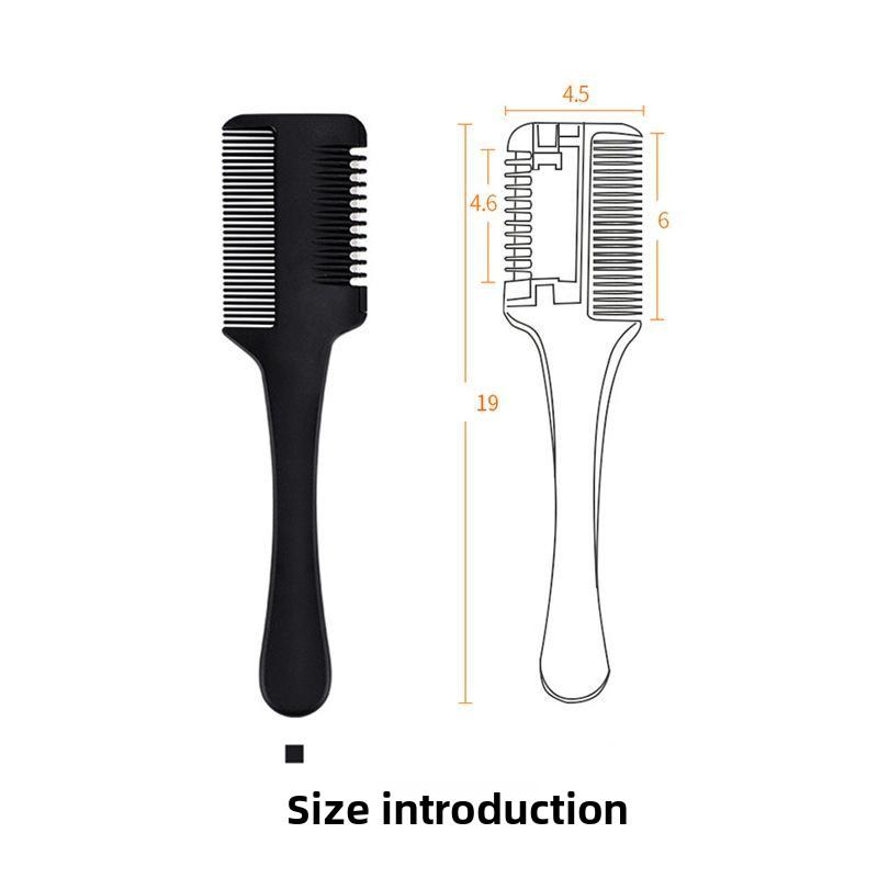Professional Thinning Hair Cutting Comb Razor Comb for Women DIY Bangs Hairdressing Tool Wholesale