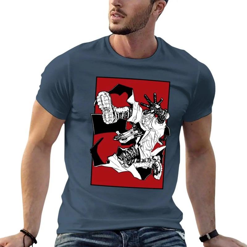 Футболка Trigun Vash для мальчика, симпатичные топы, топы больших размеров, толстовки, мужские рубашки