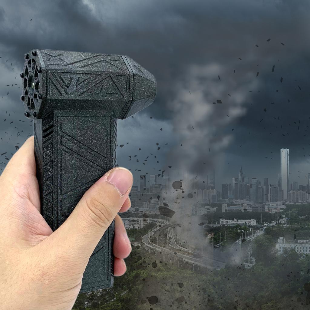 Мини реактивный воздуходув 150000 об/мин Портативный ручной мощный вентилятор Беспроводной электронный мини реактивный воздуходув для уборки Кемпинг