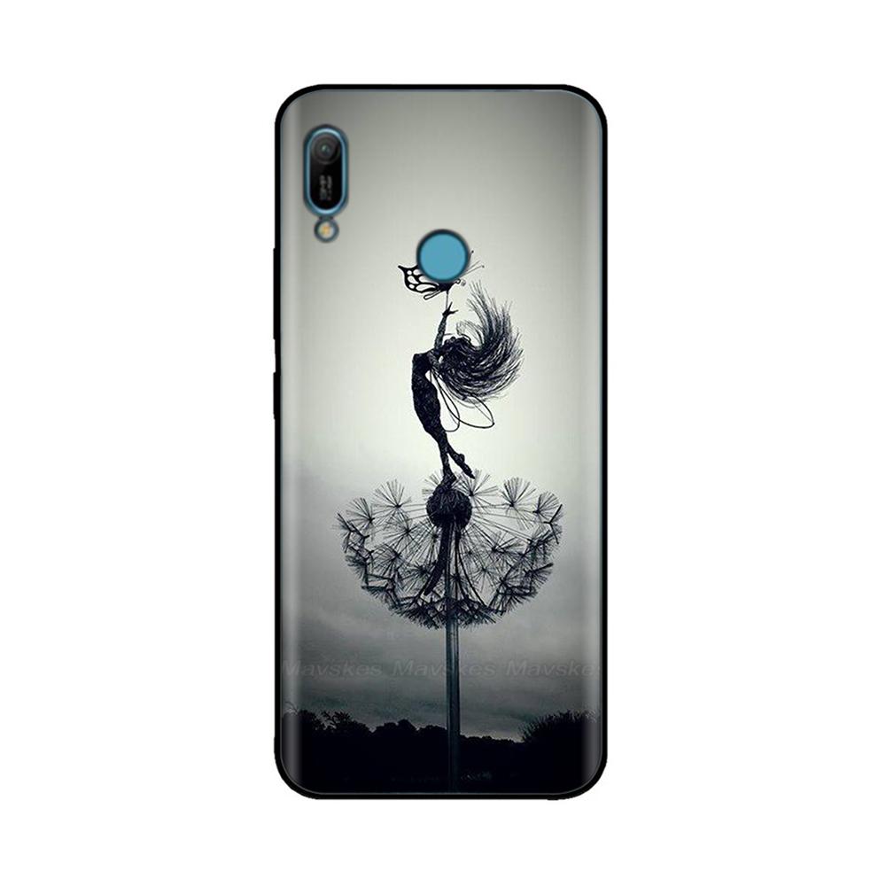 Чехол для Huawei Y6 2019 Чехол для Huawei Y6s Y6 Prime 2019 Чехол из ТПУ для HuaweiY6 2019 MRD-LX1F Y 6 Y6Prime Задняя крышка Силиконовые чехлы