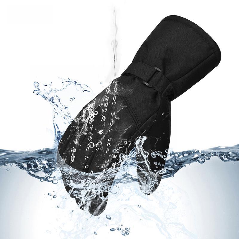 Boden 1384 Winter Ski Gloves: Warm, Cold-Resistant, Touchscreen Compatible, Plus Velvet Lining for Single and Double Board Use