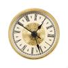 Clock Insert Head with Roman Numeral,Replacement Gold Trim 70 Mm Miniature Fit Up for