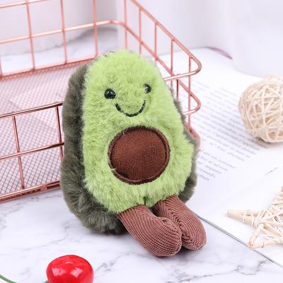 13 см брелок с авокадо и фруктами, мягкая плюшевая игрушка, кукла, брелок для ключей, подушка для ребенка