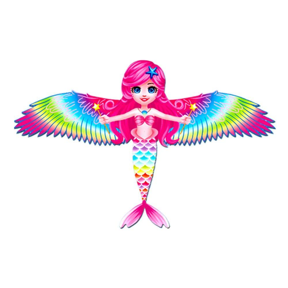 Cartoon Fishing Rod Kites Lightweight Flying Kites Funny Long Tail Kites Kids Gift