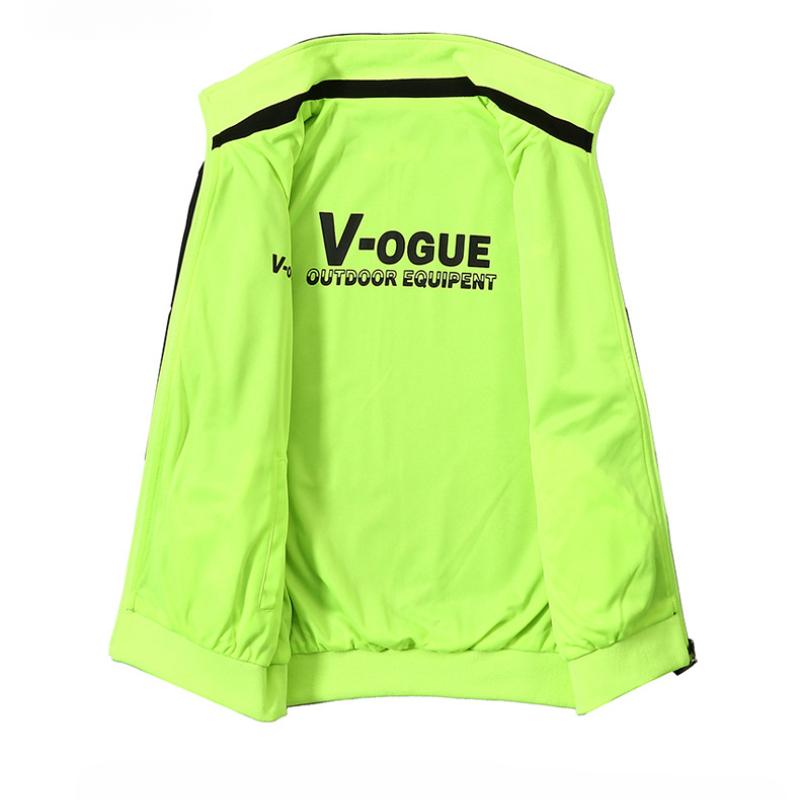 Весенне-осеннее мужское двустороннее пальто, рабочий костюм, повседневная спортивная свободная куртка