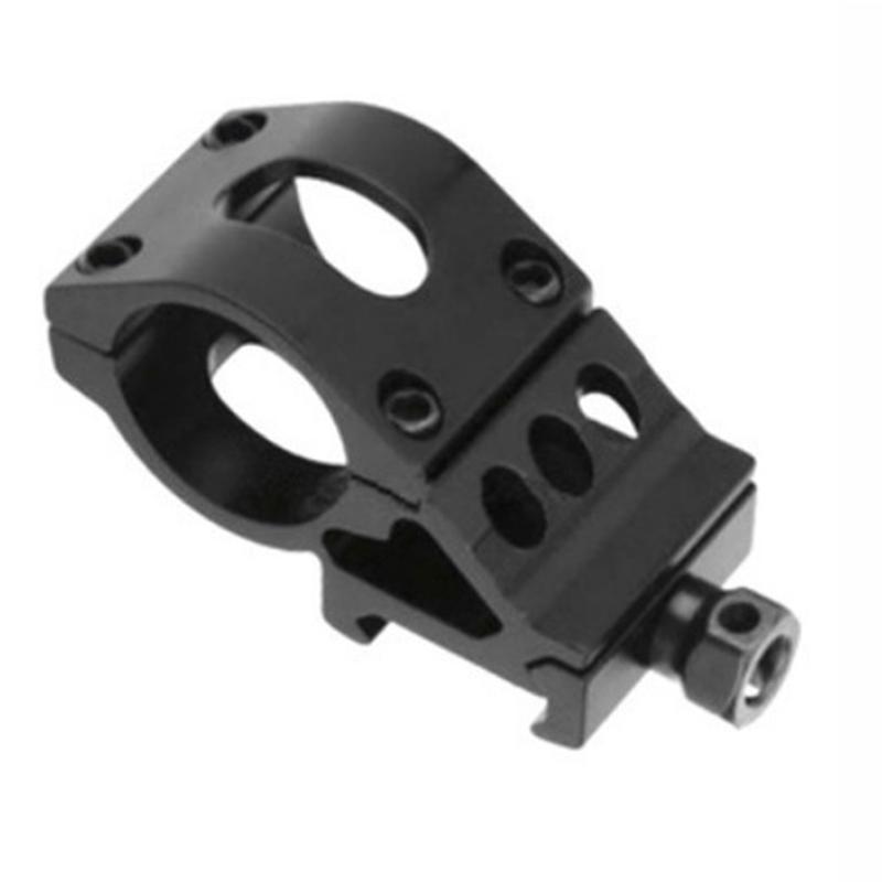 Tactical 25.4Mm Quick Release Offset Flashlight Scope Mount 20Mm Picatinny Rail 45 Degree Sight Mount Hunting Accessories
