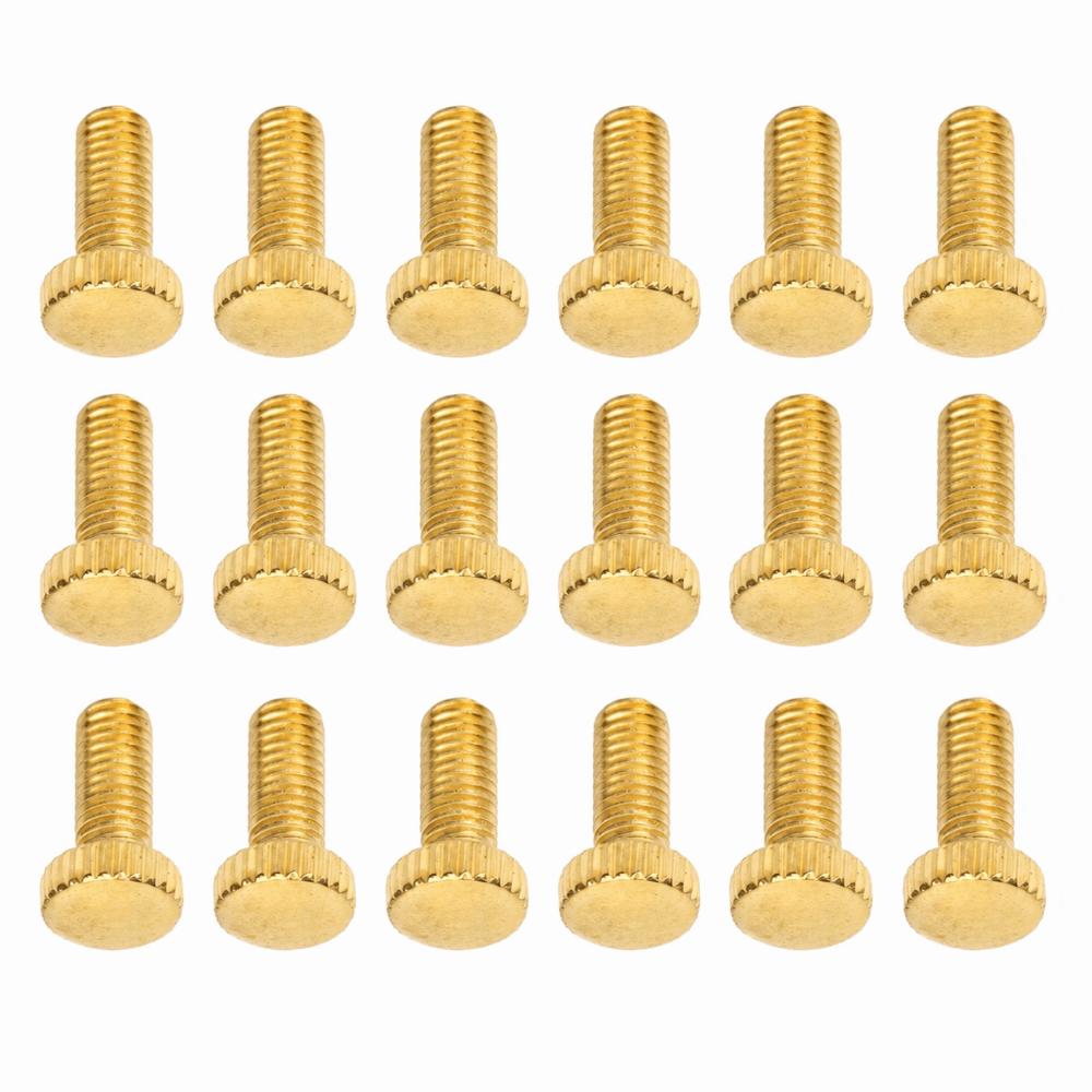 18PCS Golden Silver Tremolo Bridge Tuning Screws Metal Bridge Screw Replacement For Electric Guitar