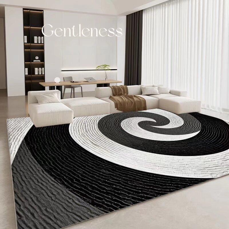 Nordic Carpet Living Room Geometry Decoration Carpets Modern Pattern Large Area Rug Bedroom Rooms Doorway Floor Mats Tapis Salon