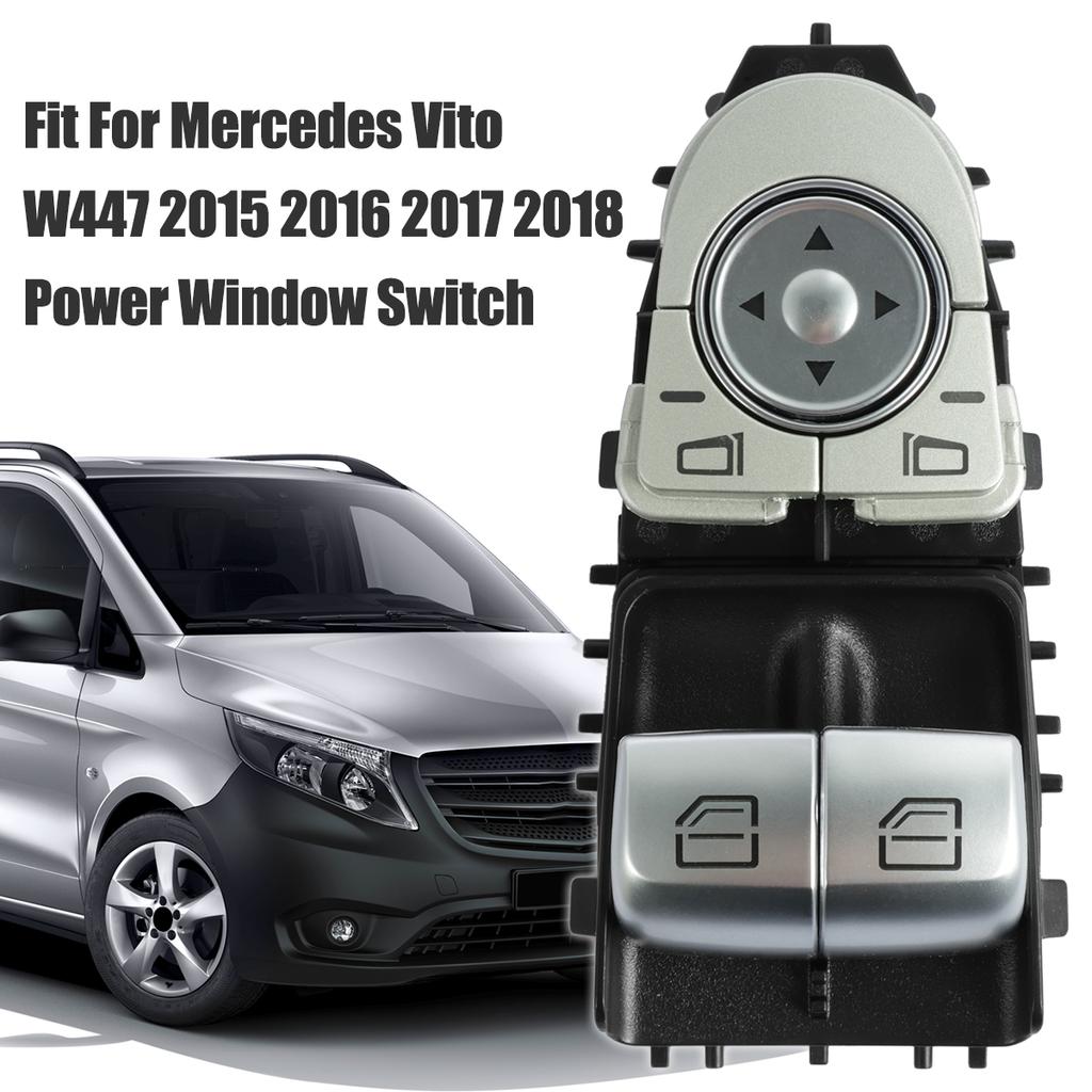 Car Window Switch For Vito W447 2015-2018 Plastic Power Window Switch Button Electric Window Control Lifter Switch for Car Auto